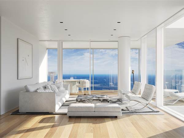 SPLENDIDO APPARTAMENTO VISTA MARE NELLA RICHARD MEIER TOWER